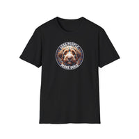 Less People More Dogs, T-Shirt, Funny Dog Lover Tee, Pet Owner Gift, Unisex Animal Shirt, Casual Wear, Doggie Apparel