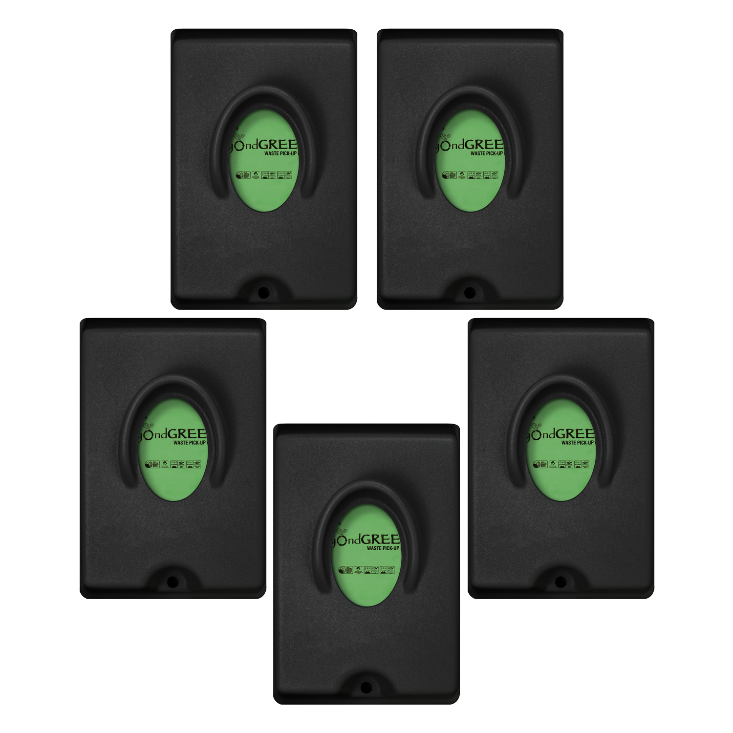 Single-Pull Dog Waste Bag Park Dispenser