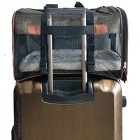 Mr. Peanut's Rhodium Series Mini Size Soft Sided Pet Carrier - Note Sizing in Description