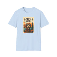 Doodle Vibes. Unisex T-Shirt, Funny Dog Tee, Gift for Pet Lovers, Casual Wear, Dog Enthusiast Shirt, Summer Fashion