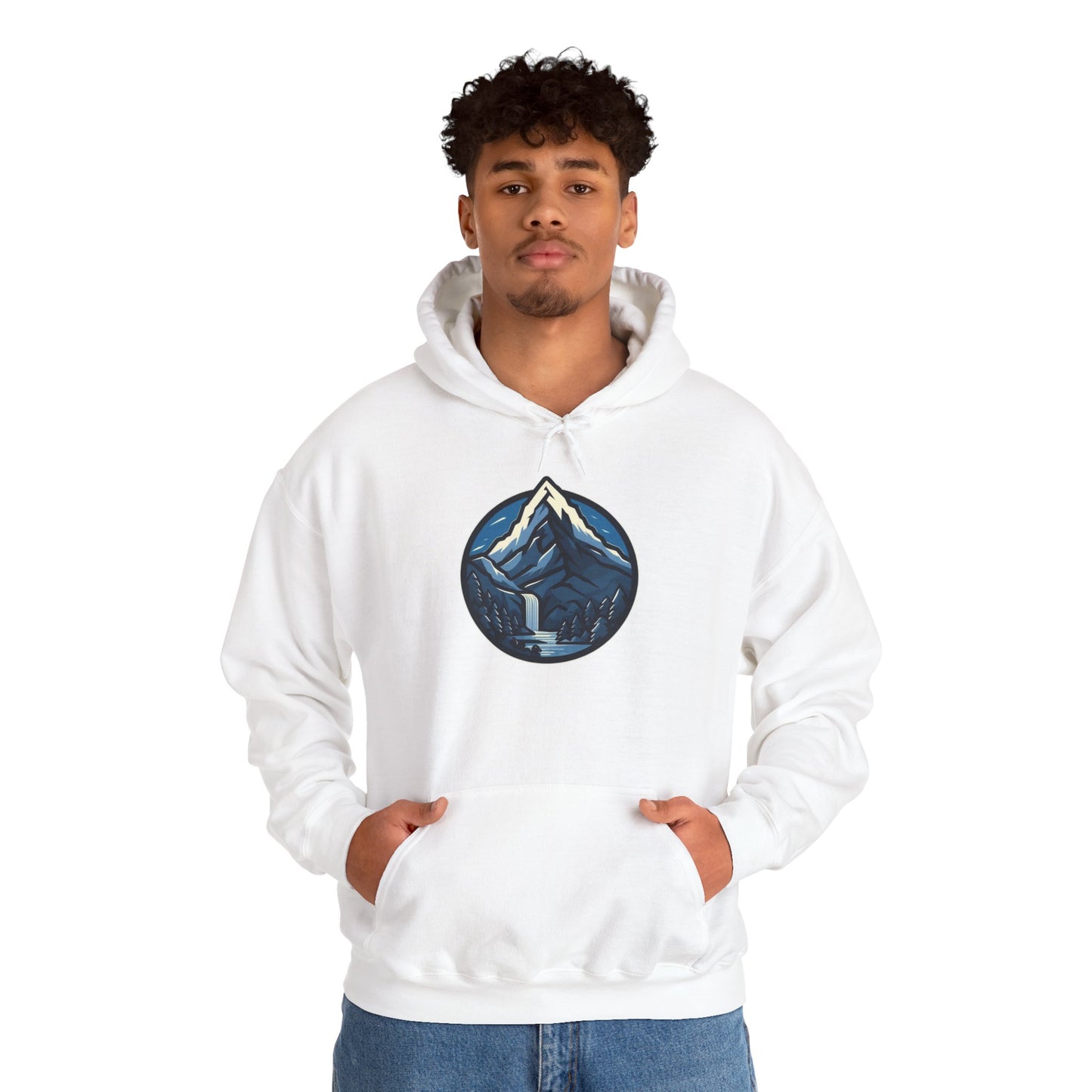 Blue Mountain Waterfall Hoodie