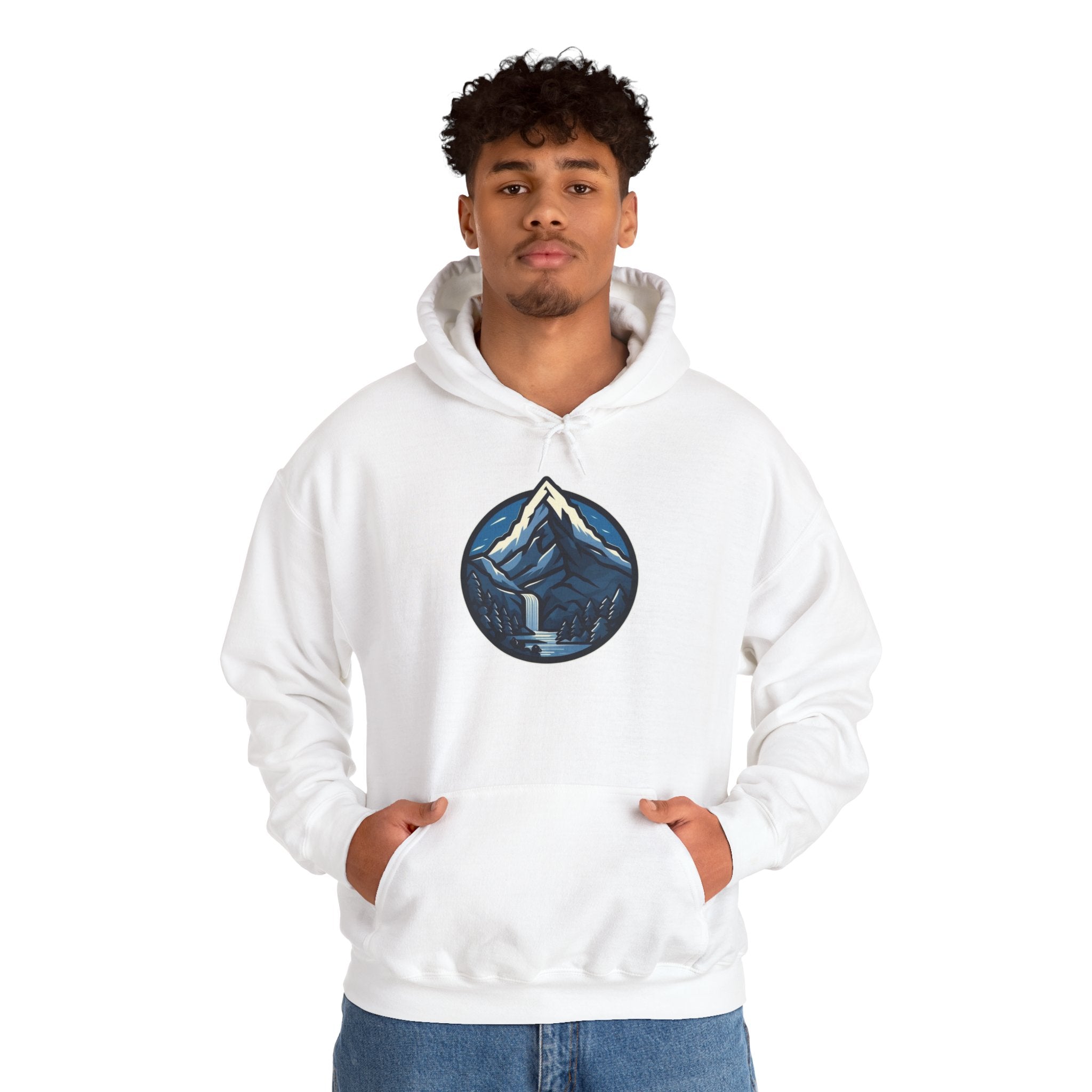 Blue Mountain Waterfall Hoodie