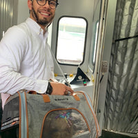 Mr. Peanut's Gold Series Standard Size Airline Compliant Expandable Pet Carrier