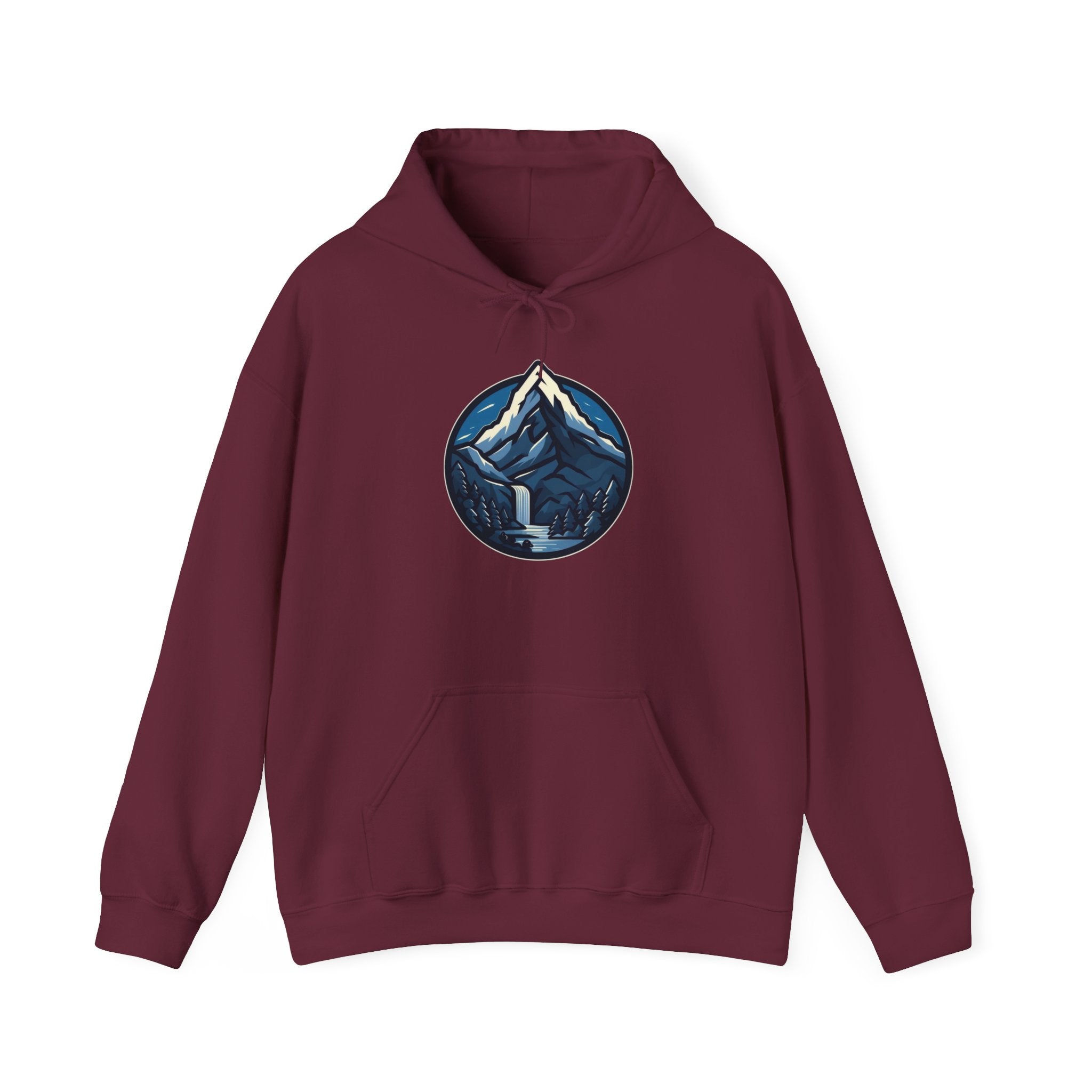 Blue Mountain Waterfall Hoodie