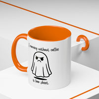 No Coffee is Boo Sheet, Funny Ghost Coffee Mug, Halloween Coffee Cups, Gift for Latte Lovers