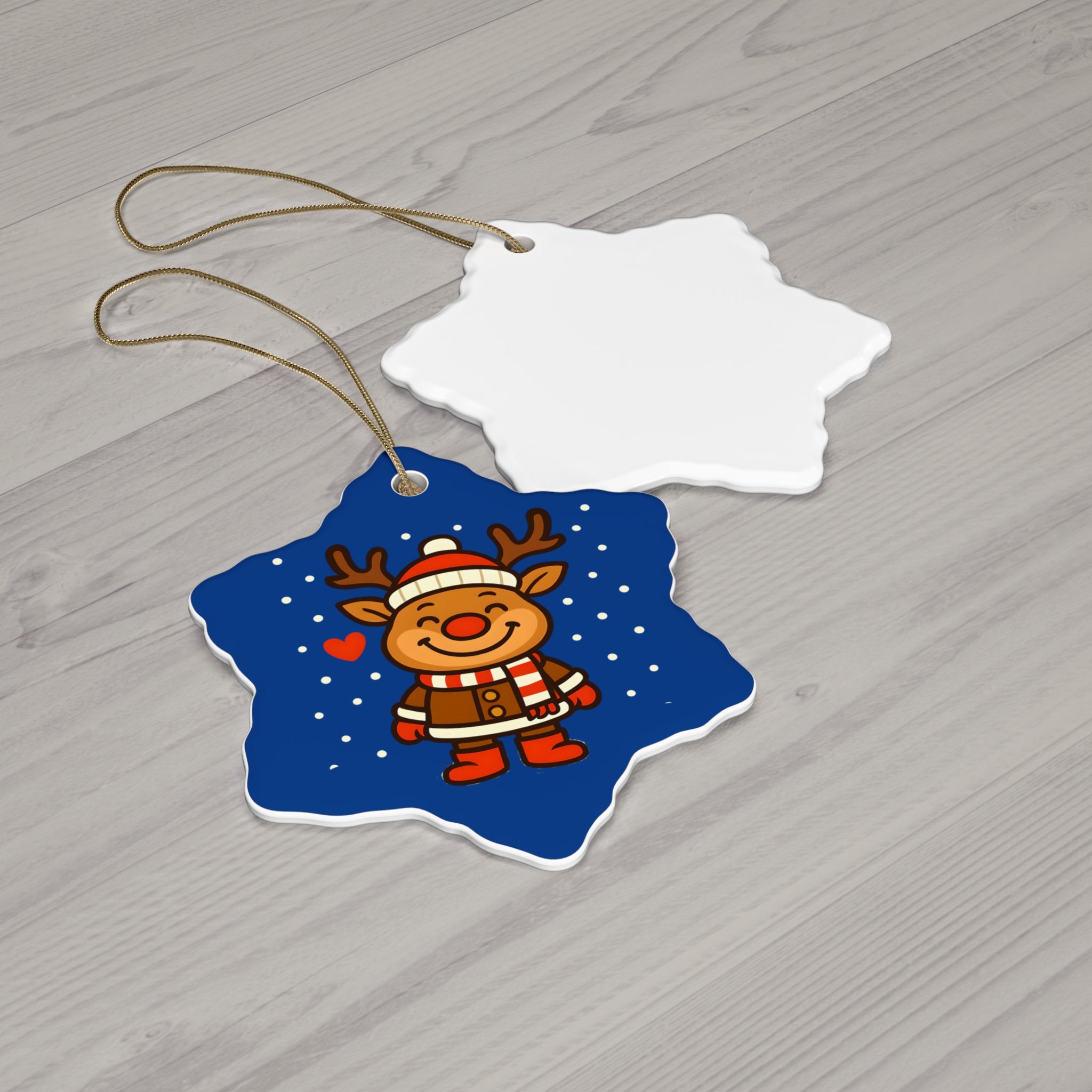 Custom Ceramic Christmas Ornaments
