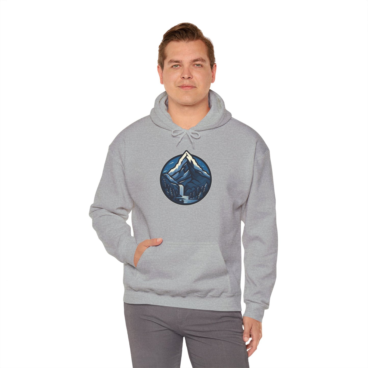 Blue Mountain Waterfall Hoodie