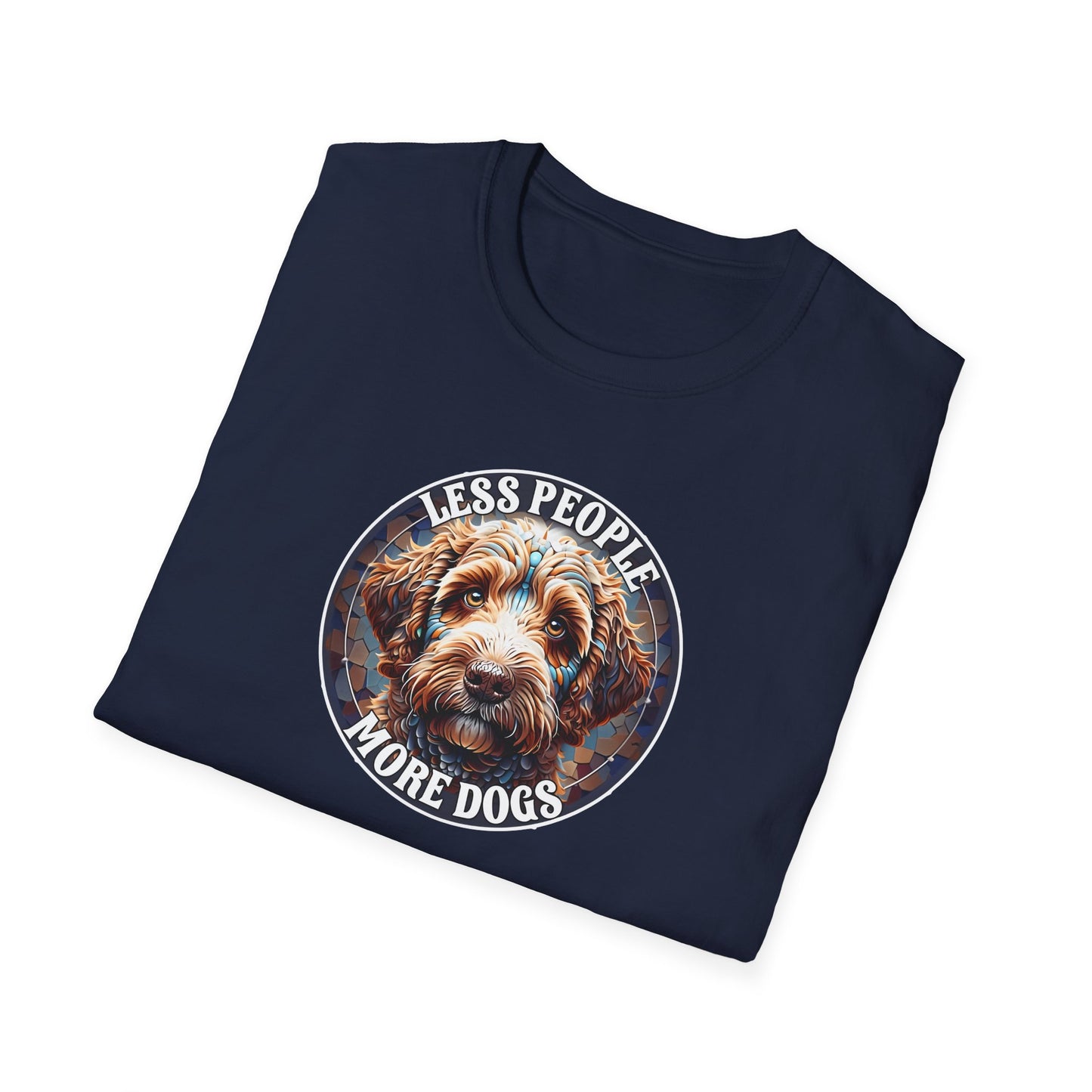 Less People More Dogs, T-Shirt, Funny Dog Lover Tee, Pet Owner Gift, Unisex Animal Shirt, Casual Wear, Doggie Apparel