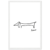 Pablo Picasso Dachshund Dog (Lump) Artwork Poster