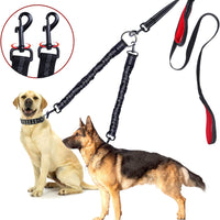 Walk Your Dogs in Style! 🐾✨ Check Out Our 360° Swivel Double Dog Leash - No Tangles, Maximum Comfort! Perfect for Two Pups Up to 200lbs! 🐶❤️