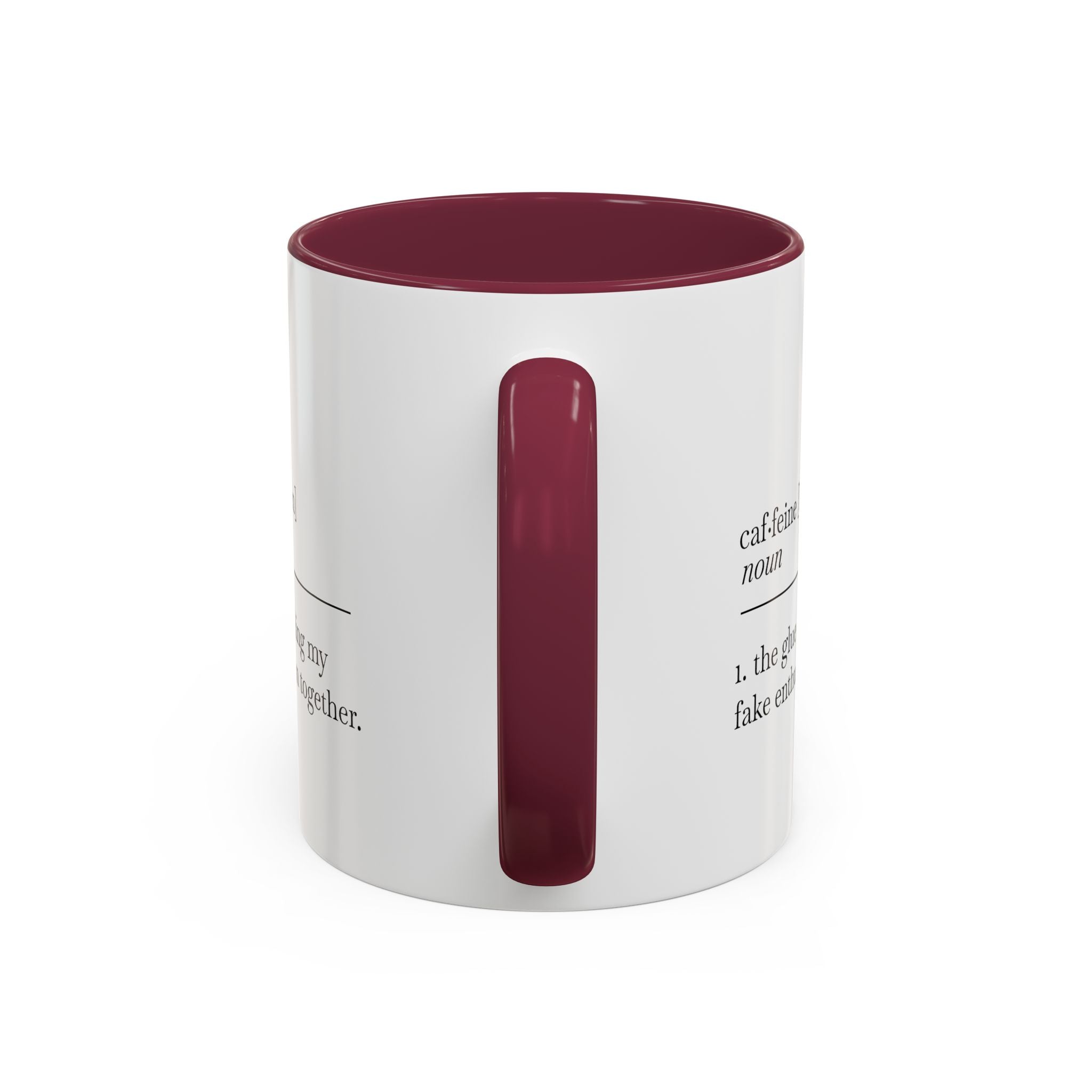 Motivational Coffee Mug - "Caf.feine" - 11oz & 15oz