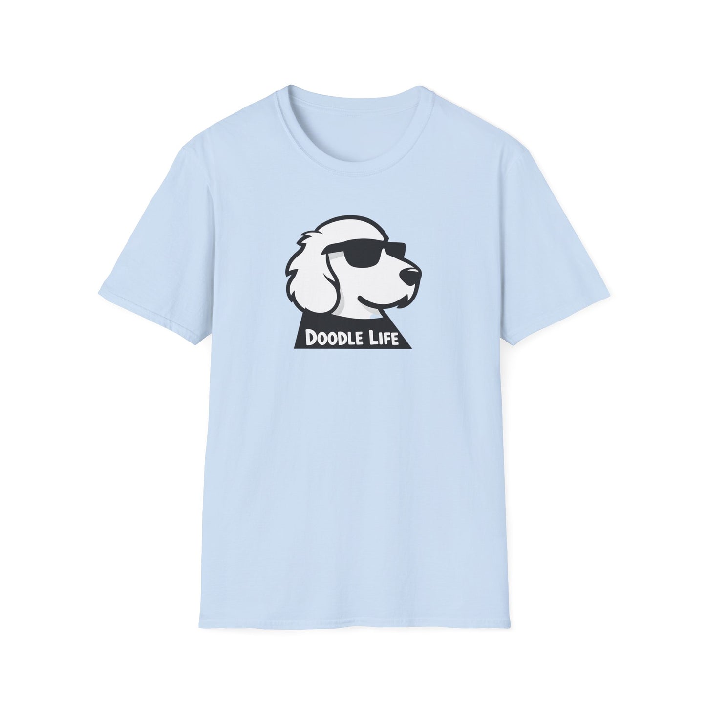 Doodle Life Unisex Softstyle T-Shirt, Dog Lover Gift, Pet Owner Apparel, Funny T-Shirt
