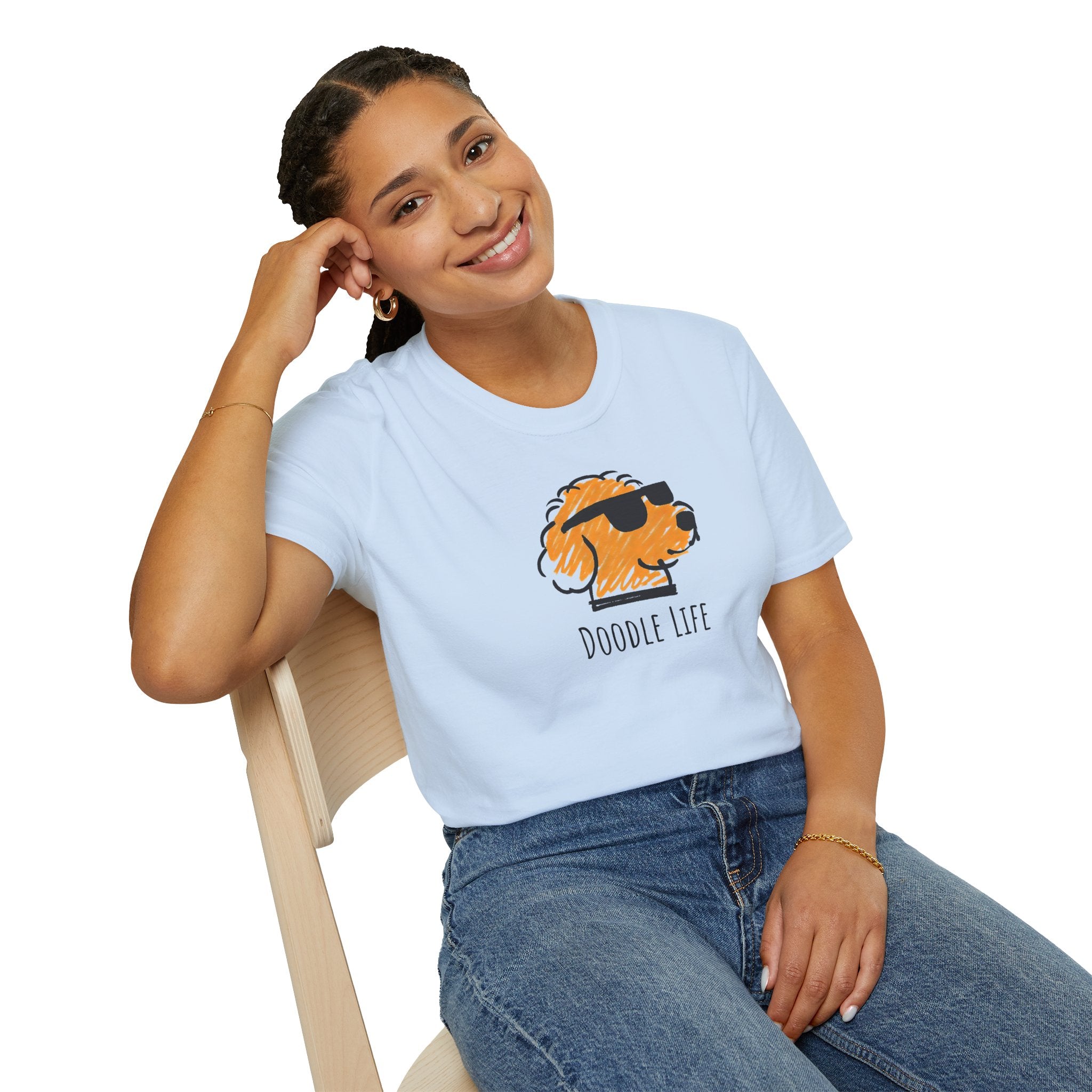 Doodle Life Unisex Softstyle T-Shirt - Pet Lover Tee, Gift for Dog Owners