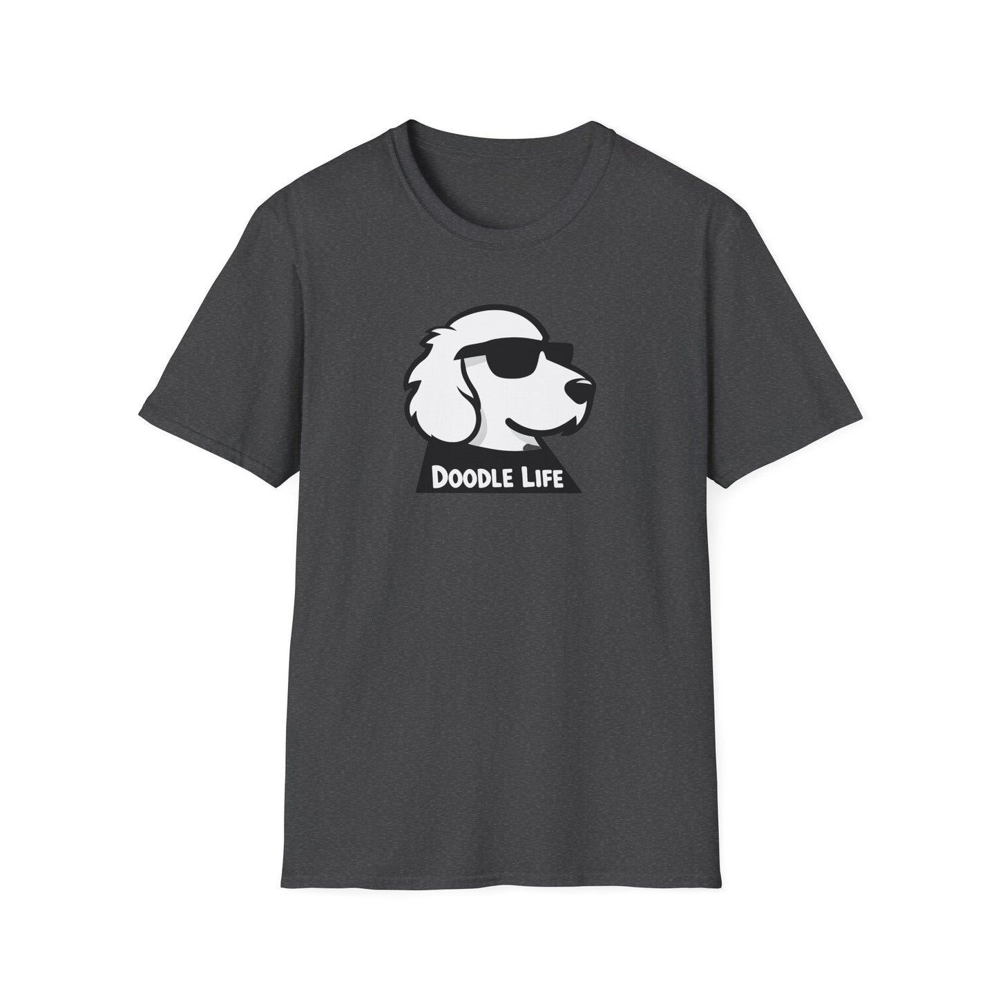 Doodle Life Unisex Softstyle T-Shirt, Dog Lover Gift, Pet Owner Apparel, Funny T-Shirt