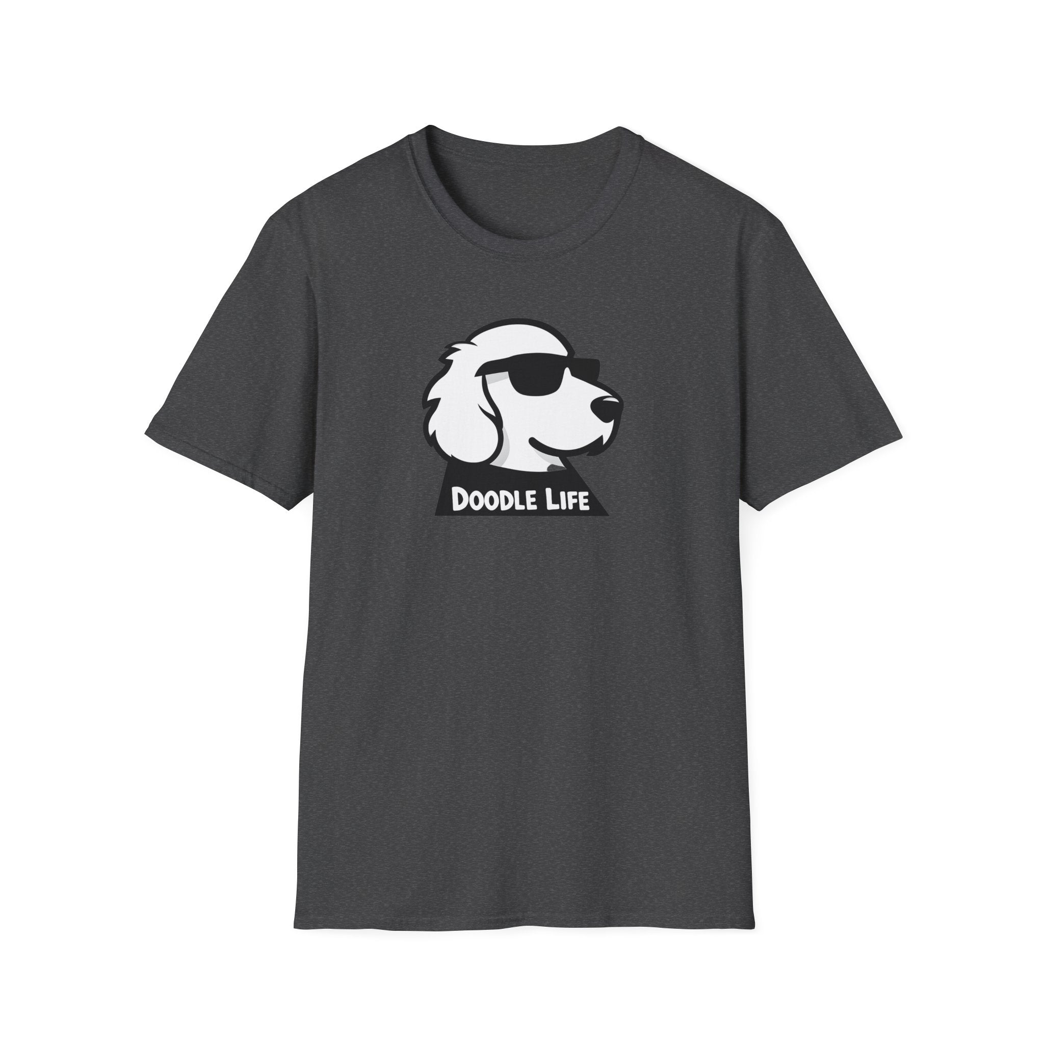 Doodle Life Unisex Softstyle T-Shirt, Dog Lover Gift, Pet Owner Apparel, Funny T-Shirt
