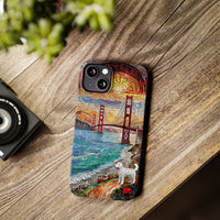 Mountain Landscape Slim Mobile Phone Cases, Phone Accessories, Doodle Dog Cell Phone Case