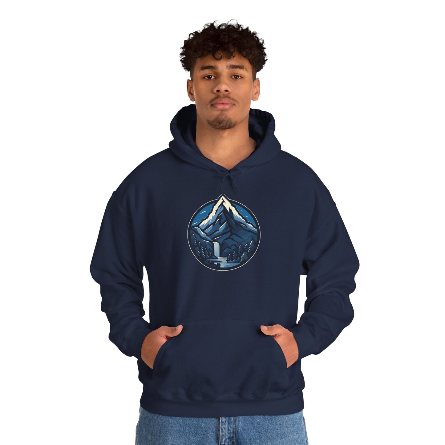 Blue Mountain Waterfall Hoodie