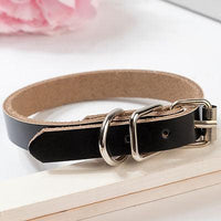 Luxury Leather Dog Collar - Stylish And Durable Pet Chain