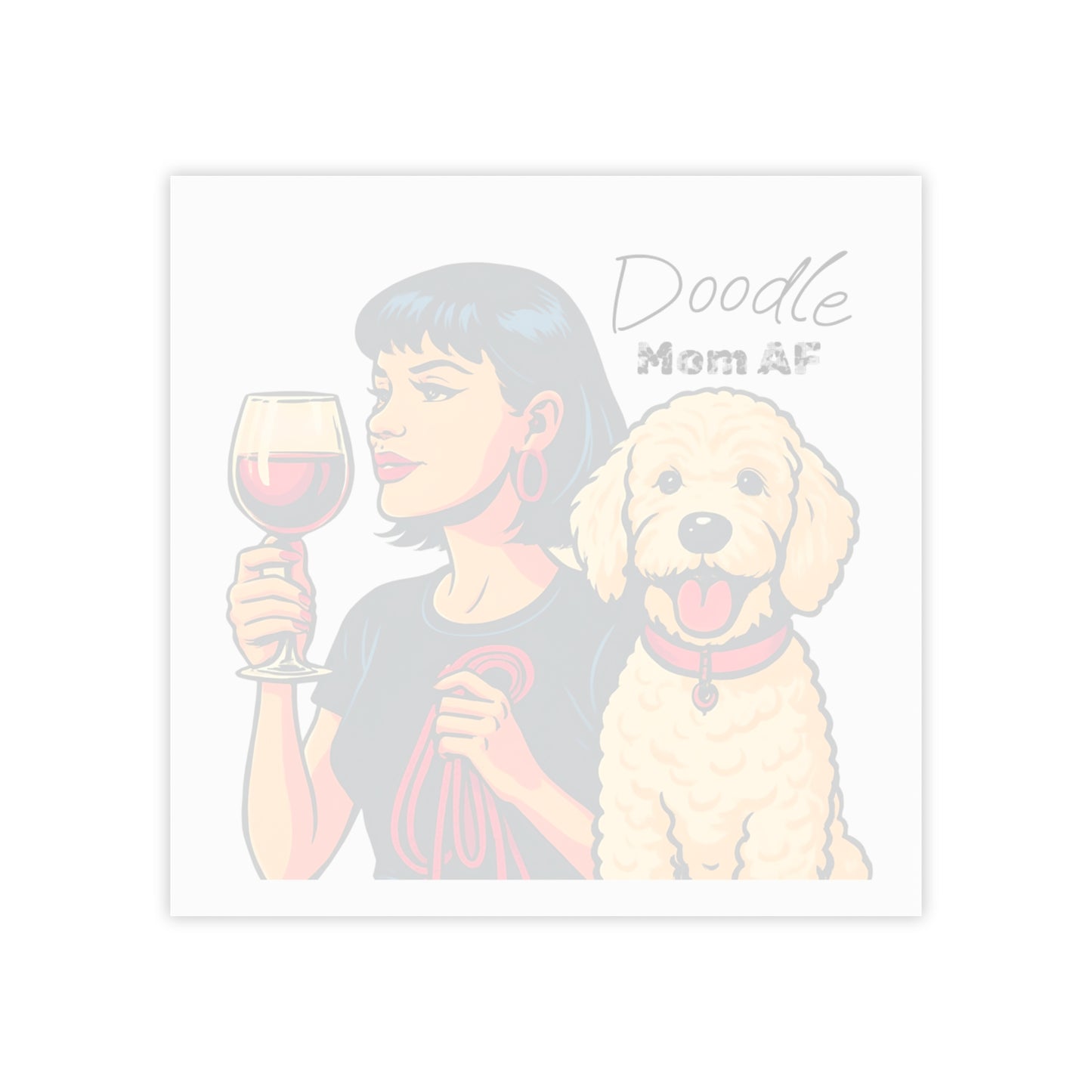 Doodle Mom Note Pads - Fun Post-it® Note Pads for Moms, Gift for Goldendoodle Dog Lovers
