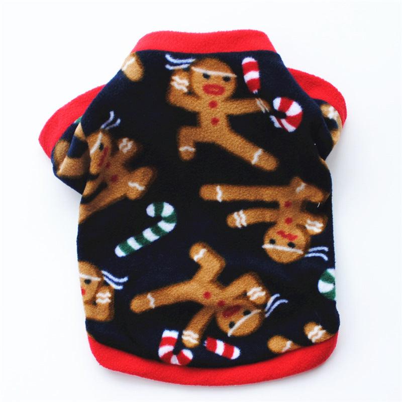 Festive Fleece Christmas Pet Costume