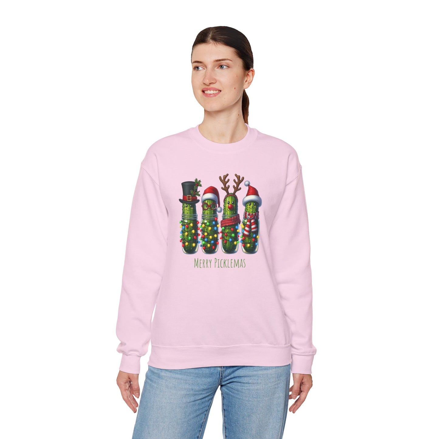 Christmas Is A Big Dill: Ugly Sweater: Holiday Cheer, Funny Gift for Pickle Lovers, Christmas Apparel