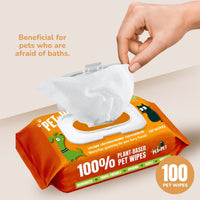 Dog Wipes Cleaning & Deodorizing 100 Count