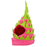 Tropical Dragon Fruit Pet Hat: A Fun And Stylish Costume For Dogs And Cats