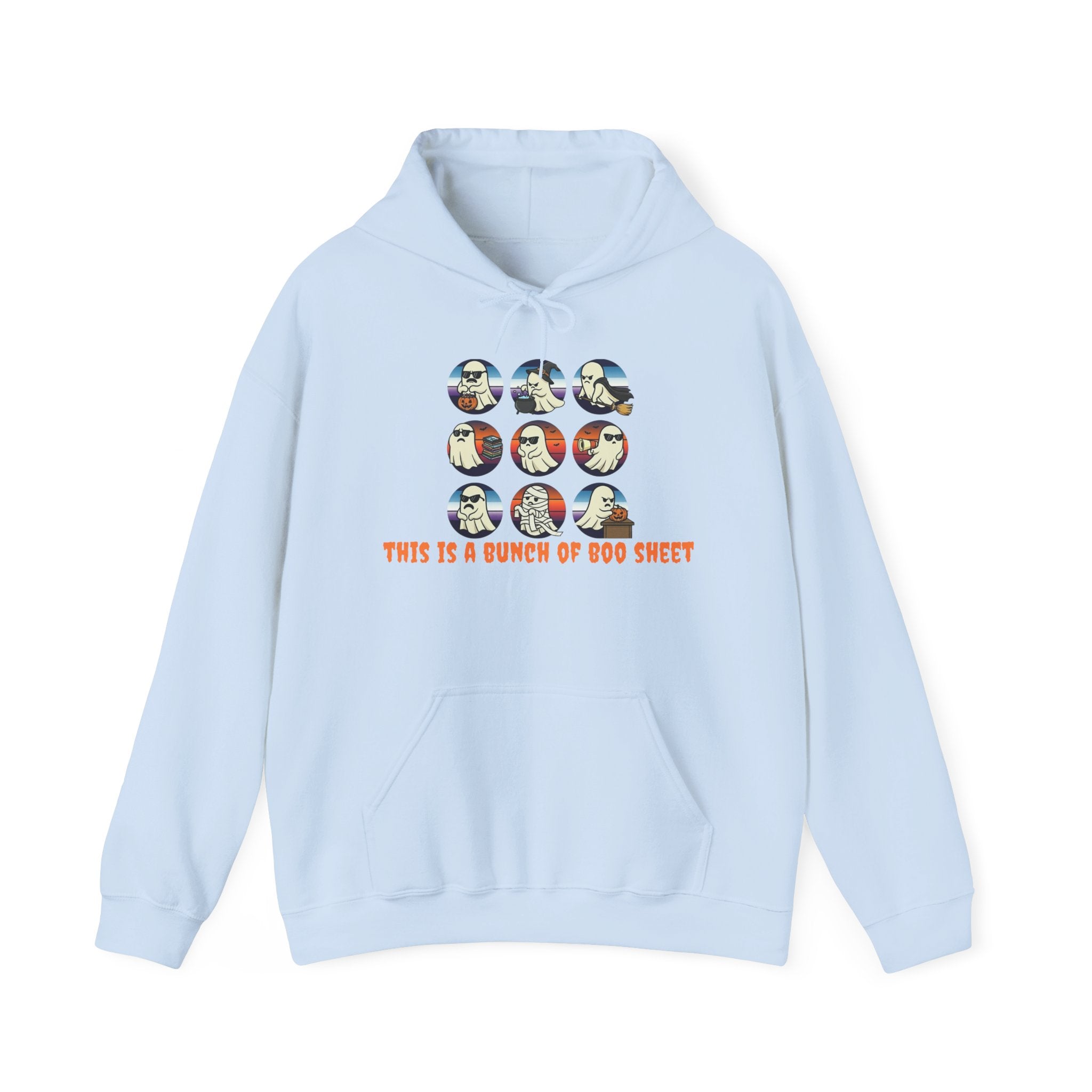 Funny Graphic Hoodie: This Is A Bunch Of Boo Sheet, Humor Sweatshirt, Unisex Pullover, Halloween Gift