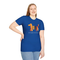 My Therapist Has Four Legs, Dog Therapy Unisex T-Shirt, Gift for Dog Lovers, Pet Therapy Tee, Animal Lover Apparel, Cute Dog Shirt