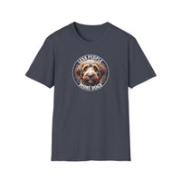 Less People More Dogs, T-Shirt, Funny Dog Lover Tee, Pet Owner Gift, Unisex Animal Shirt, Casual Wear, Doggie Apparel