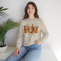 Festive Teacher Sweatshirt, Cozy Fall Apparel, Thanksgiving Gift, Pumpkin Sweater, Autumn Fashion, Teacher Appreciation