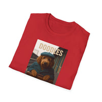Doodles Need Vacations Too, Unisex Softstyle T-Shirt, Cute Dog Vacation Tee, Pet Lover Gift, Animal Apparel, Funny Dog T-Shirt