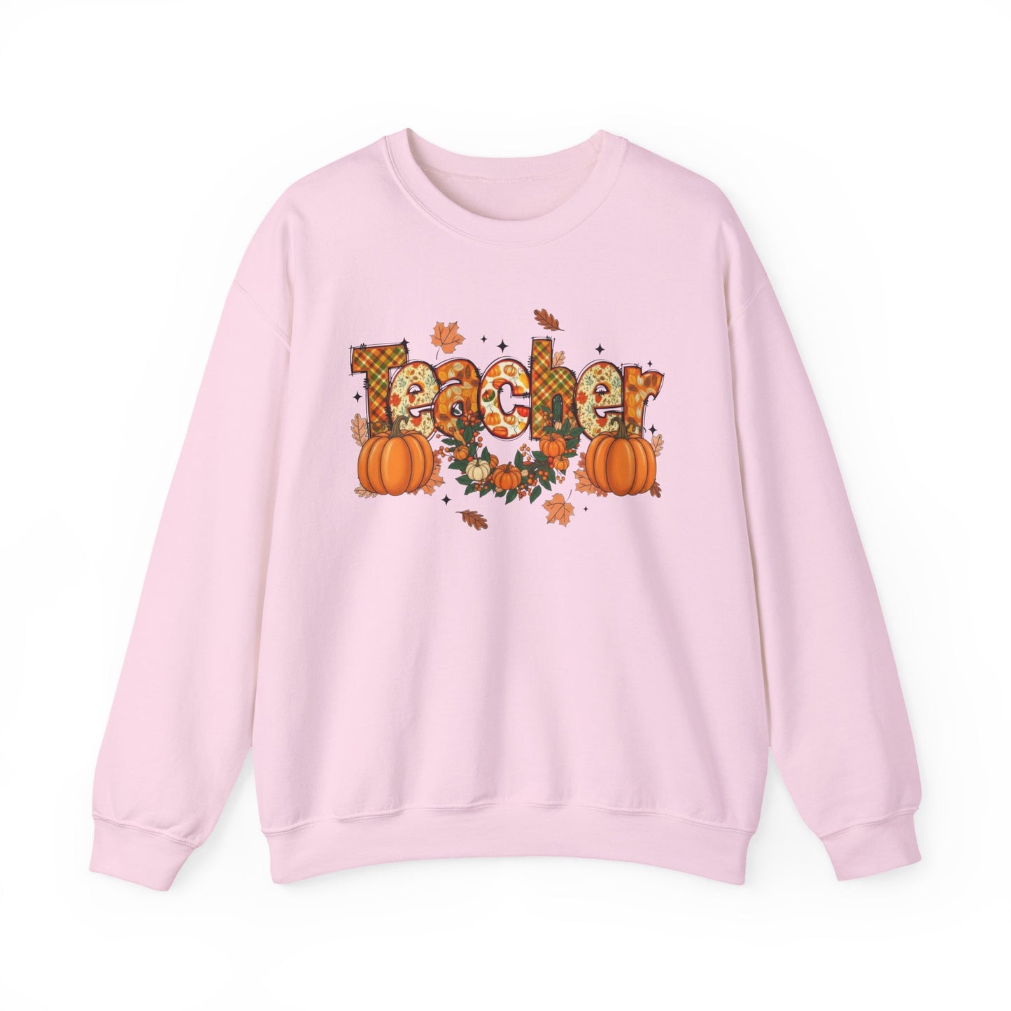 Festive Teacher Sweatshirt, Cozy Fall Apparel, Thanksgiving Gift, Pumpkin Sweater, Autumn Fashion, Teacher Appreciation