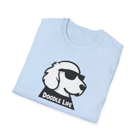 Doodle Life Unisex Softstyle T-Shirt, Dog Lover Gift, Pet Owner Apparel, Funny T-Shirt