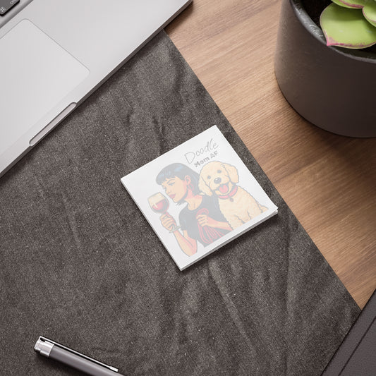 Doodle Mom Note Pads - Fun Post-it® Note Pads for Moms, Gift for Goldendoodle Dog Lovers