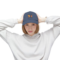 Unisex Distressed Cap: My Therapist Has Four Legs Hat