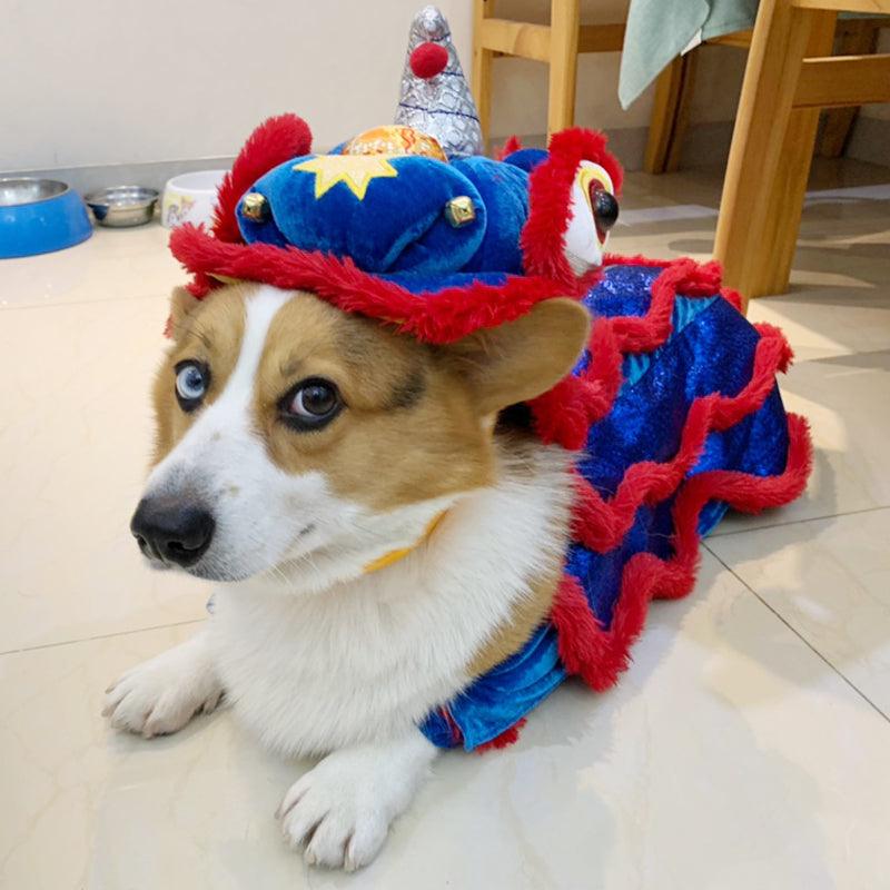Funny Lion And Horse Pet Costume - Perfect For A Hilarious Cat And Dog Dance Party!