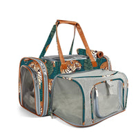 Mr. Peanut's Gold Series Standard Size Airline Compliant Expandable Pet Carrier - Prints Edition