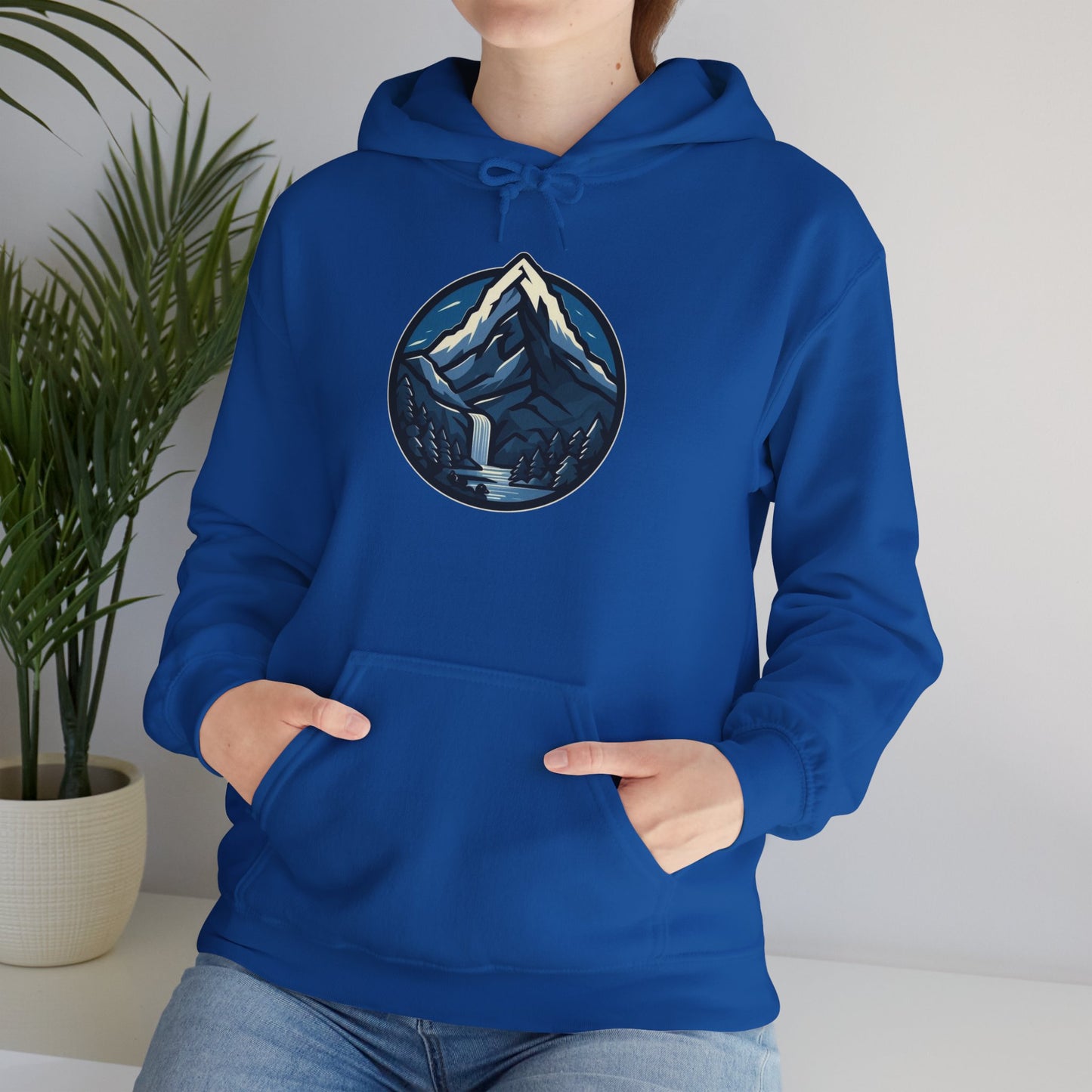 Blue Mountain Waterfall Hoodie