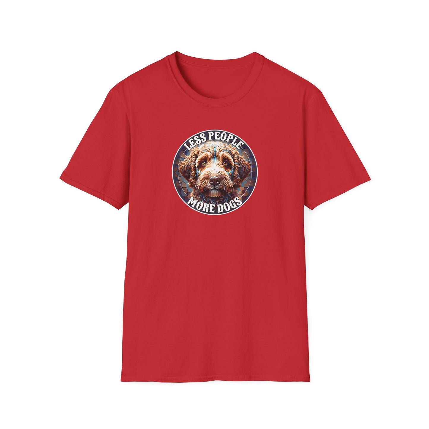 Less People More Dogs, T-Shirt, Funny Dog Lover Tee, Pet Owner Gift, Unisex Animal Shirt, Casual Wear, Doggie Apparel