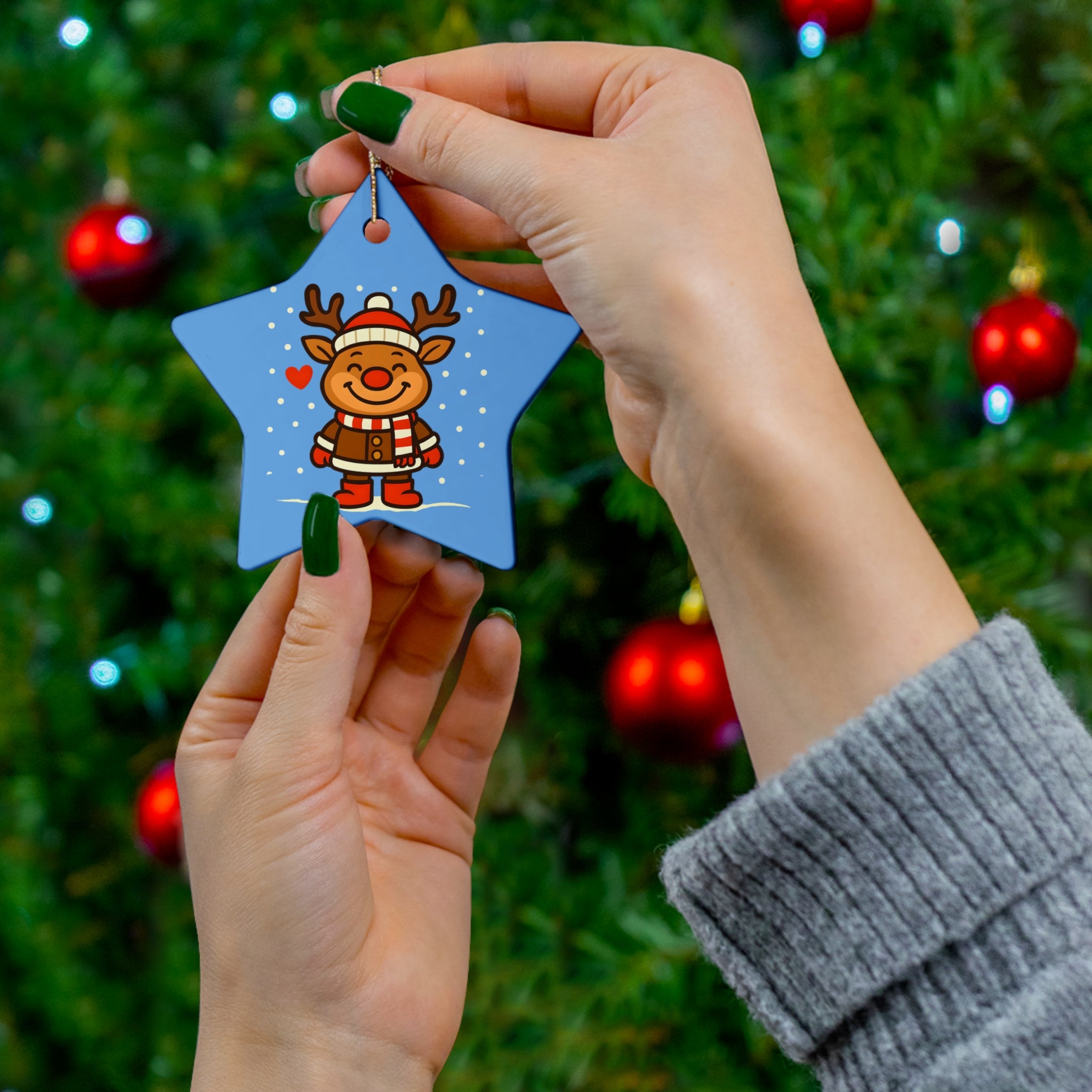 Custom Ceramic Christmas Ornaments