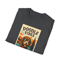 Doodle Vibes. Unisex T-Shirt, Funny Dog Tee, Gift for Pet Lovers, Casual Wear, Dog Enthusiast Shirt, Summer Fashion