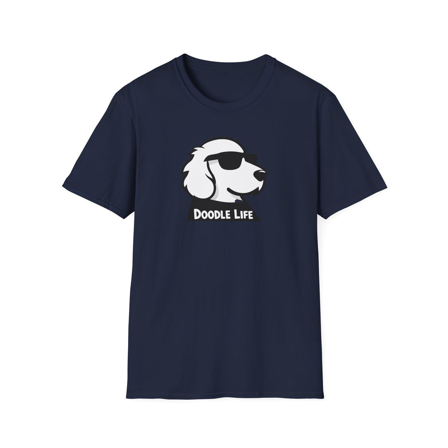 Doodle Life Unisex Softstyle T-Shirt, Dog Lover Gift, Pet Owner Apparel, Funny T-Shirt