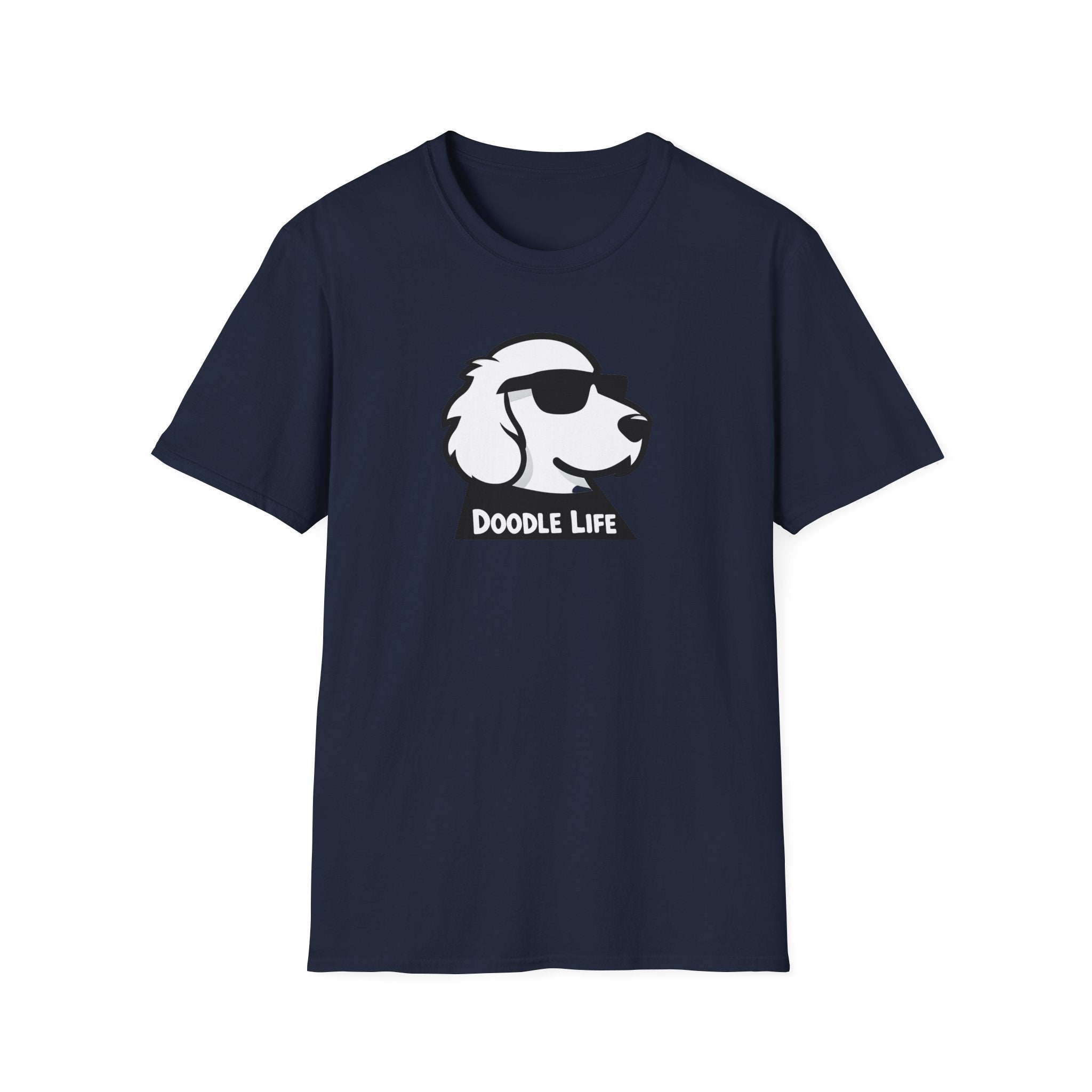 Doodle Life Unisex Softstyle T-Shirt, Dog Lover Gift, Pet Owner Apparel, Funny T-Shirt