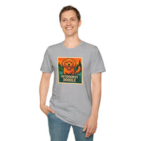 Outdoorsy Doodle, Adventure Dog T-Shirt, Pet Lover Gift, Casual Wear, Nature Lover Tee, Dog Owner Apparel, Doodle Art Shirt