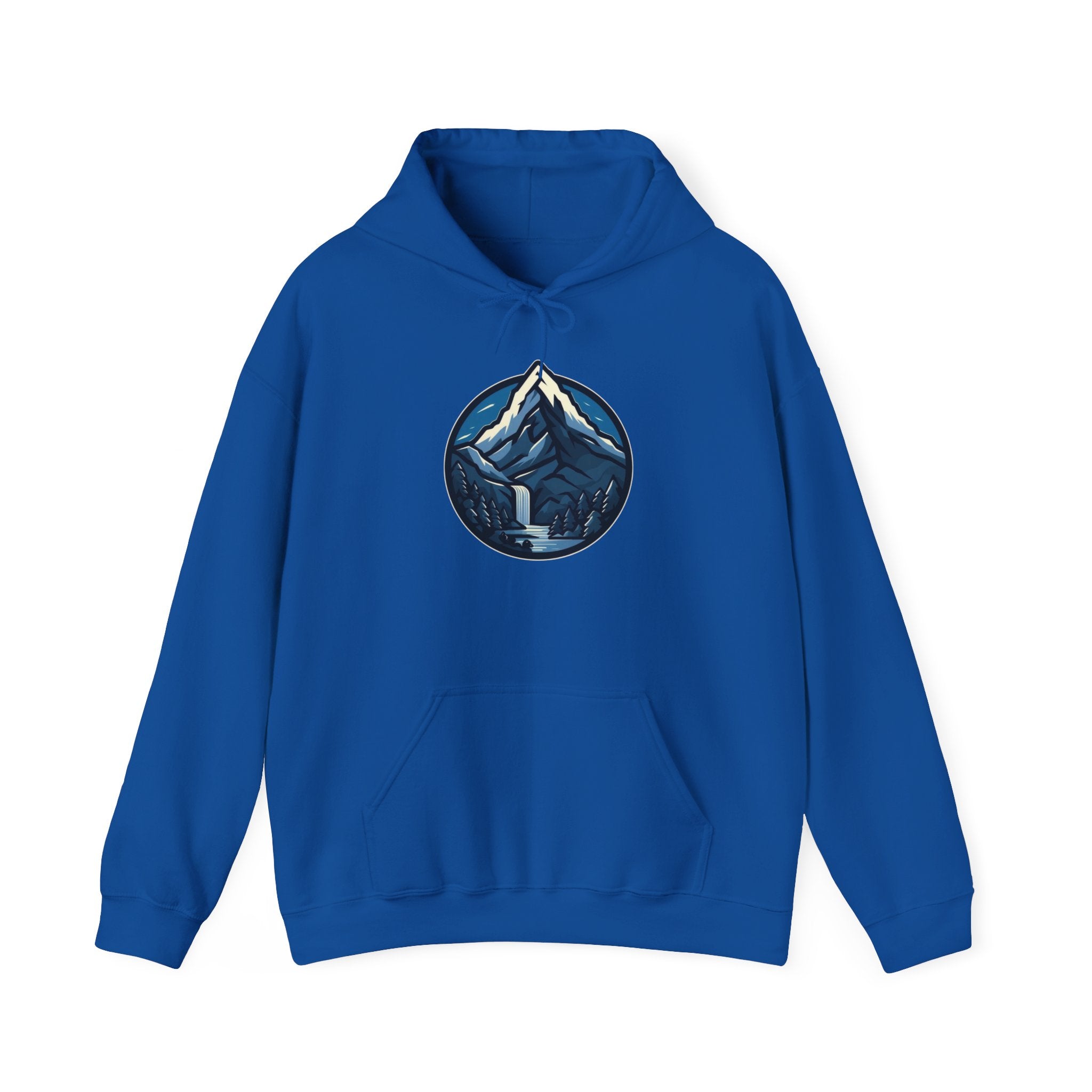 Blue Mountain Waterfall Hoodie