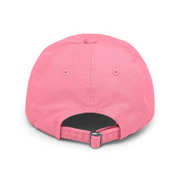 Unisex Distressed Cap: My Therapist Has Four Legs Hat
