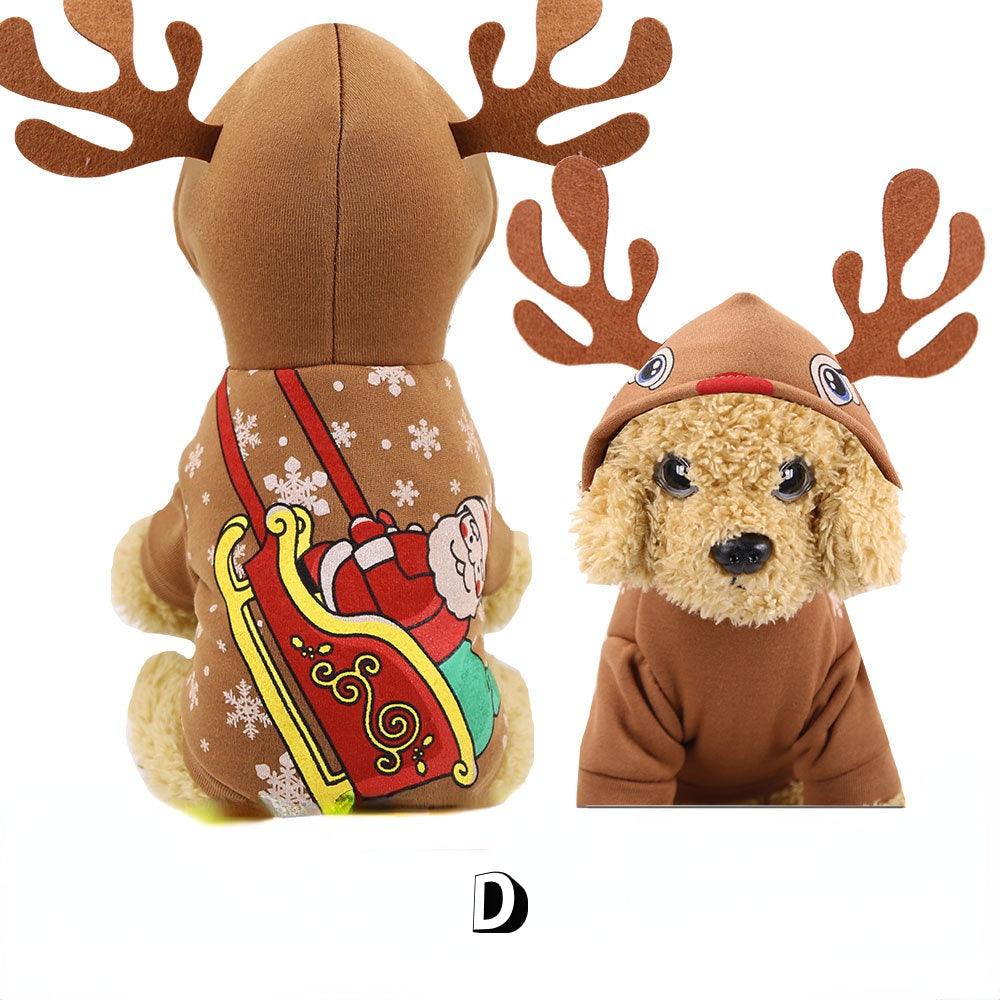Festive Feline Christmas Cat Costume