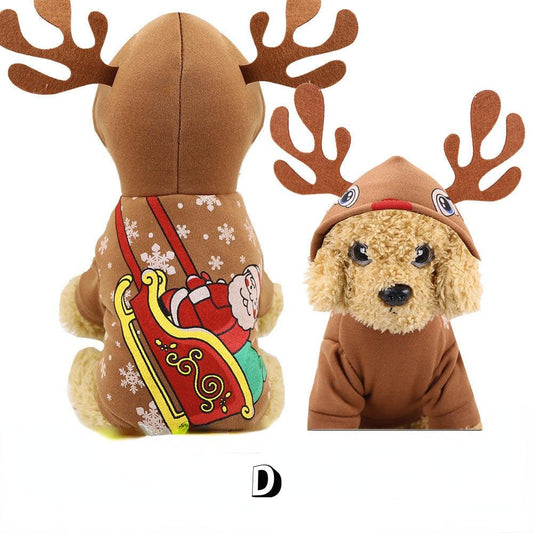 Festive Feline Christmas Cat Costume