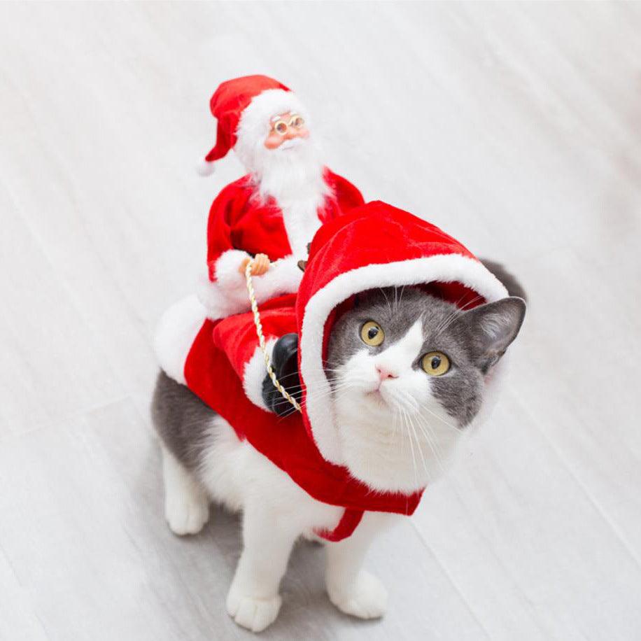 Festive Green Elf Pet Dog Christmas Costume